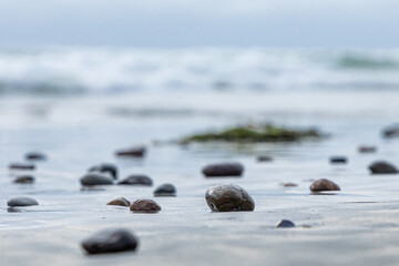 Calming Stones on the Beach