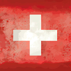 illustration of the Switzerland flag