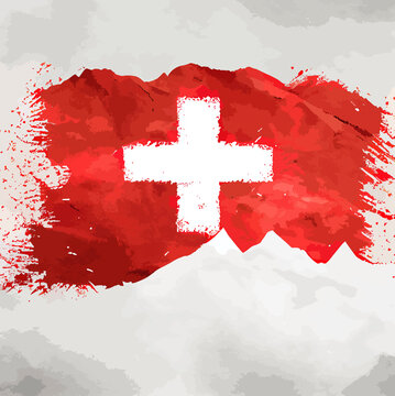 illustration of the Switzerland flag