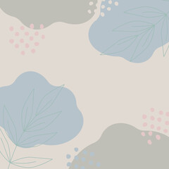 Minimalistic background illustration with abstract shapes.