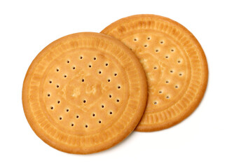 Cookies on a white background