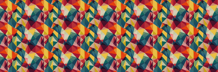 triangles and angled shapes, colorful abstract background with geometric elements