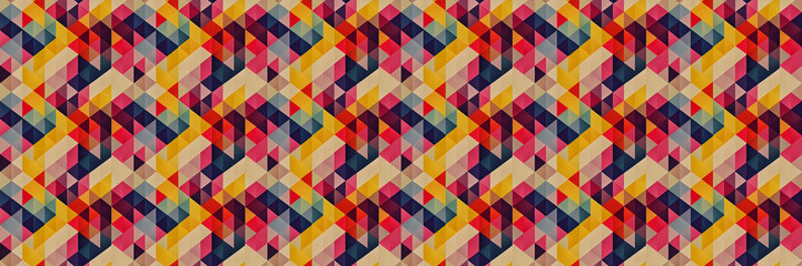Abstract colorful geometric pattern design