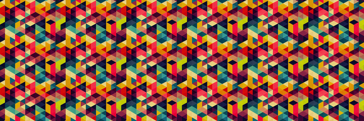 triangles and angled shapes, colorful abstract background with geometric elements