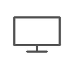 Electronic and device related icon outline and linear vector.