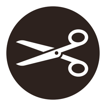 Scissors button