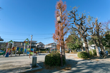 Naklejka premium ターザン児童遊園（東京都調布市下石原２丁目）