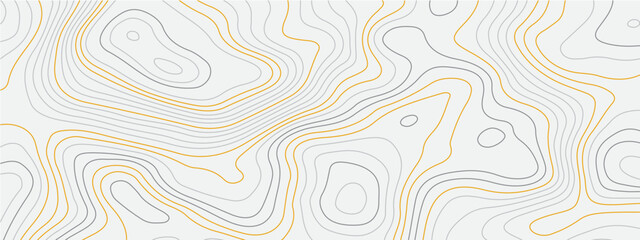 Abstract topographic contours map background. Topography lines and circles background. Colorful topographic map background.