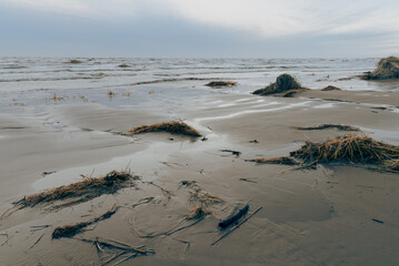 Fototapeta premium Wavy Baltic Sea.
