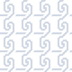 seamless light geometric pattern with grey ornament
