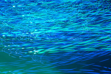 Concept of green stock market values showing rising stock prices.Concept showing data or internet communication.Modern technologies.Fiber optics.Stock trading.Stock market. Vector illustration