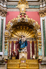 Virgen del Socorro, German Lopez Mejia, 18th century, church of San Ildefonso, church of the Jesuits, Toledo, Castilla-La Mancha, Spain