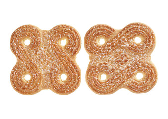 Sugary biscuit cookies