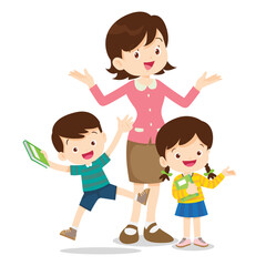 Kids and reading Book 033