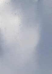 Grey blue abstract background with watercolor stains and splashes. Soft texture. Social media story, post background for wedding, beauty, cosmetics, jewelry, spiritual, yoga, meditation.