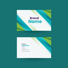 Business card abstract background illustration template design