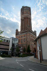 Lüneburg Wasserturm - obrazy, fototapety, plakaty