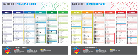 Calendrier 2023