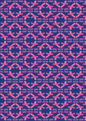 seamless wallpaper in purple and pink