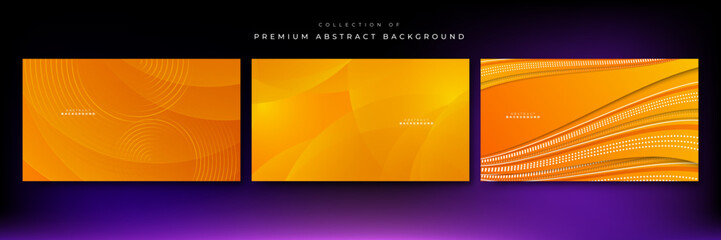 Abstract minimal orange background with geometric creative and minimal gradient concepts, for posters, banners, landing page concept image.