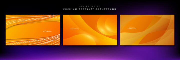 Abstract minimal orange background with geometric creative and minimal gradient concepts, for posters, banners, landing page concept image.