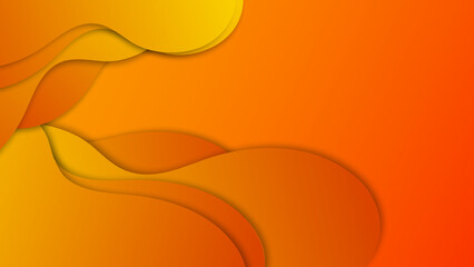 Abstract minimal orange background with geometric creative and minimal gradient concepts, for posters, banners, landing page concept image.
