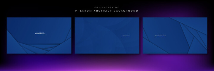 Abstract dark blue background