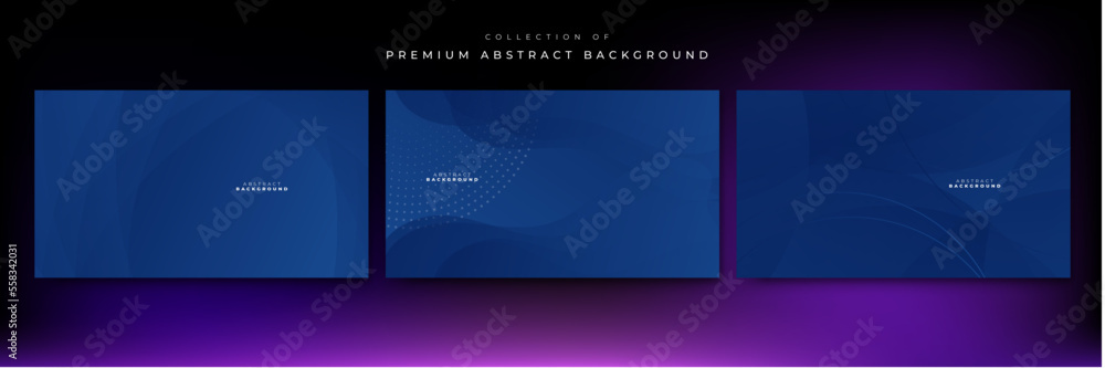 Wall mural Abstract dark blue background