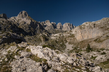 Fototapeta na wymiar Góry Przeklęte w Albanii