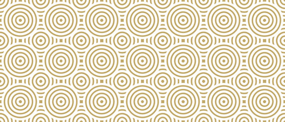 Seamless pattern golden ornament background. Vector illustration