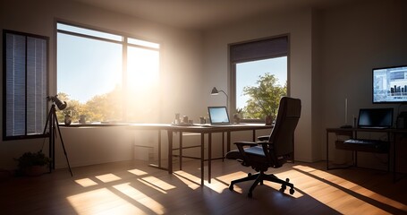 Fototapeta premium Office / coworking illustrations