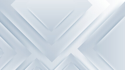 white grey geometric shapes abstract modern technology background design. Vector abstract graphic presentation design banner pattern wallpaper background web template.