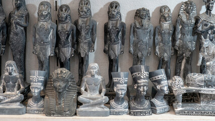 Egyptian figurines made of stone