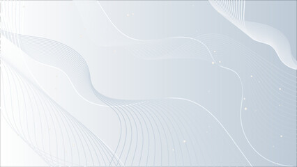 Modern white grey geometric shapes corporate abstract technology background. Vector abstract graphic design banner pattern presentation background web template.