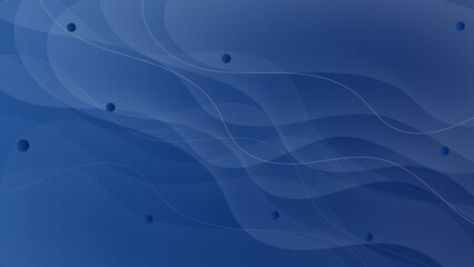 Abstract geometrical dark blue with 3d banner background. illustration vector design