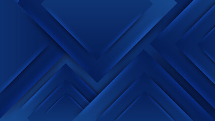 Dark dark blue geometric shapes abstract background geometry shine and layer element vector for presentation design. Suit for business, corporate, institution, party, festive, seminar, and talks.