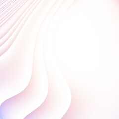 square abstract background Light purple, pink, white gradient, 3d render.