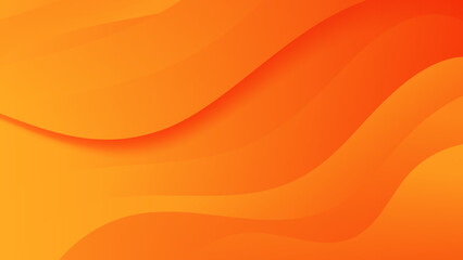 Abstract orange geometric shapes light technology background vector. Modern diagonal presentation background.