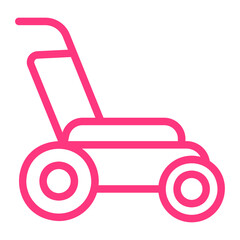 lawn mower gradient icon