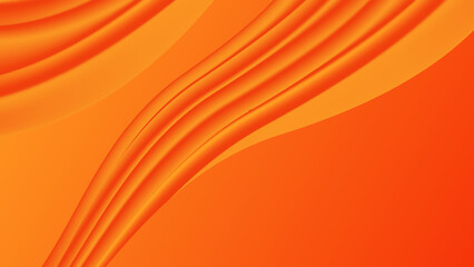 Abstract orange geometric shapes light technology background vector. Modern diagonal presentation background.