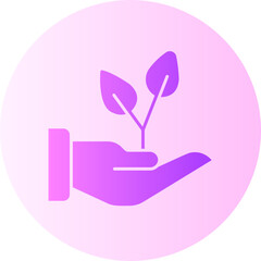 growth gradient icon