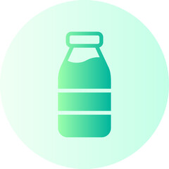 milk gradient icon