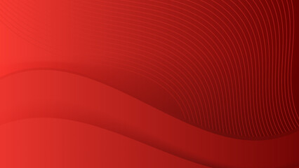 Minimal geometric red geometric shapes light technology background abstract design. Vector illustration abstract graphic design pattern presentation background web template.