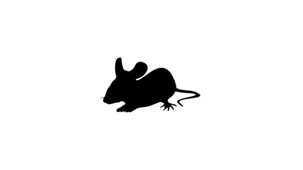 mouse silhouette