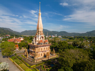 Wat Chalong Thai Buddhist Temple Phuket Thailand