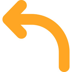 Curved Arrow Icon