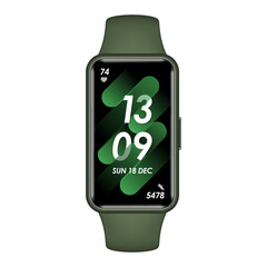 Smart watch isolated on white. Fitness bracelet. Smart Band