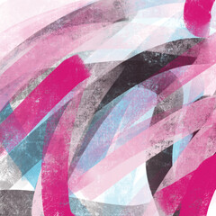 Abstract colorful brushstroke painting – vibrant textured background in pastel and bold hues, artistic hand-drawn design for modern graphic projects and creative layouts