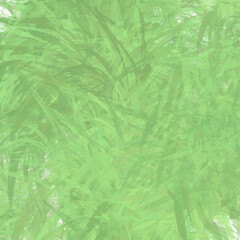 Abstract leafy textures in green and blue tones – layered nature-inspired digital background for creative designs and organic visuals