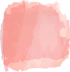 Red Watercolor Abstract Splash Brush Stroke Vector